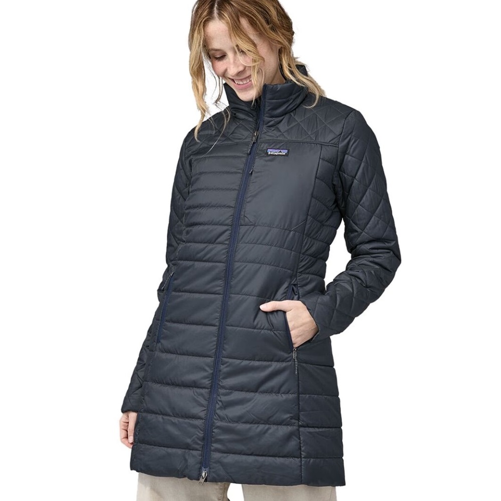Patagonia Radalie Insulated Parka - Women's Small Navy Blue